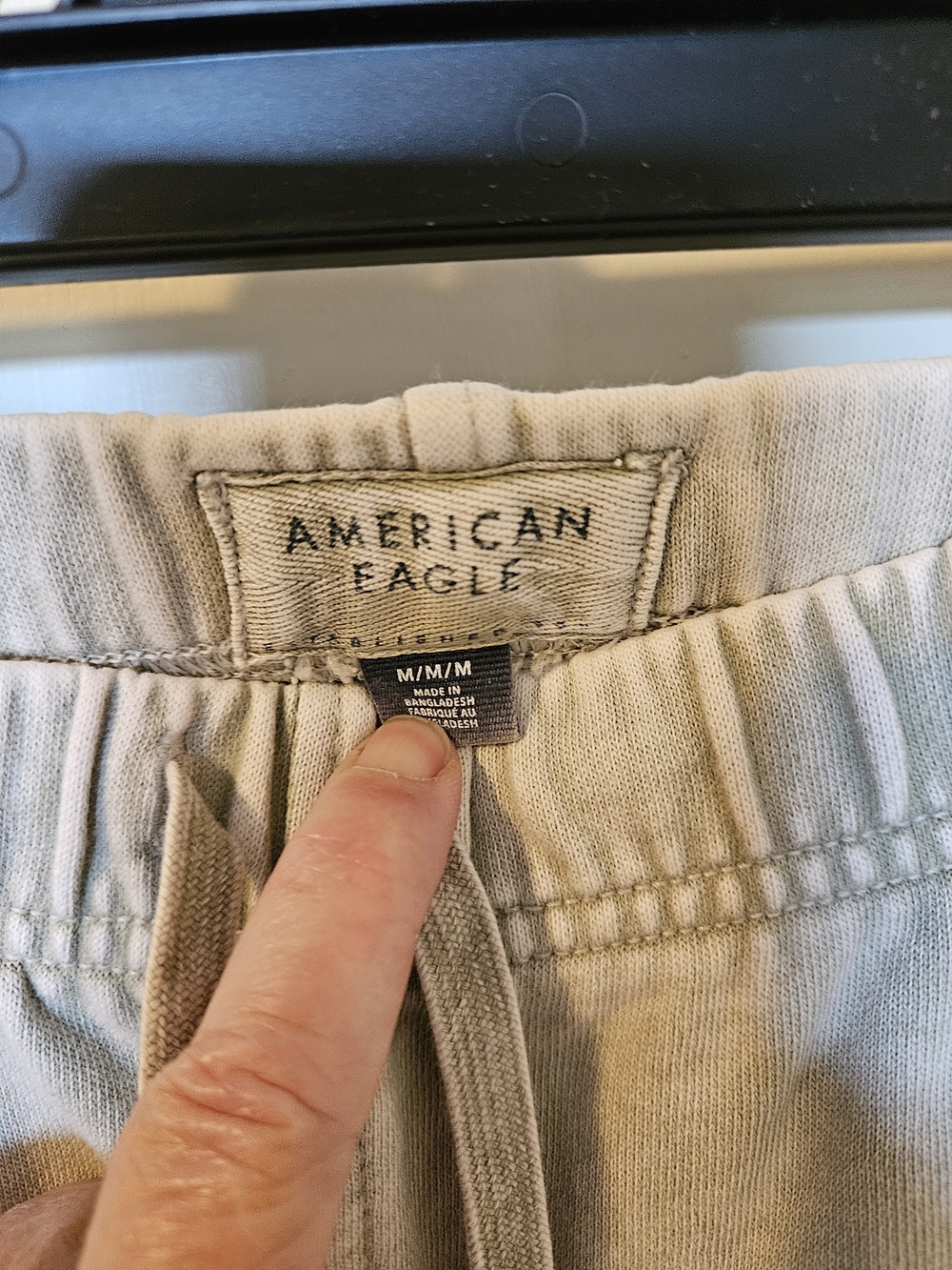 American Eagle Outfitters Heathered Sage Green Wide Leg Lounge Wear - Picture 2 of 7